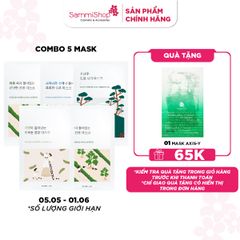 Combo 5.5-01.6 Combo 5 mask Round Lab Mặt nạ giá 48k