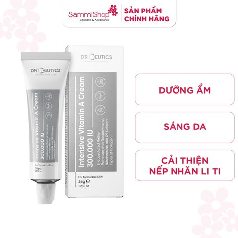 DrCeutics Kem dưỡng Intensive Vitamin A Cream 300.000 IU 35g