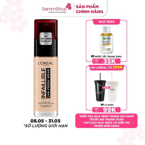 Loreal Infallible 24h Fresh Wear Foundation