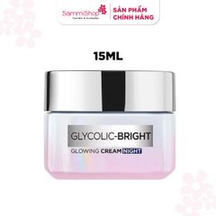 [ HÀNG TẶNG KHÔNG BÁN ] QT Loreal Kem dưỡng Glycolic - Bright Glowing Cream Night - 15ml