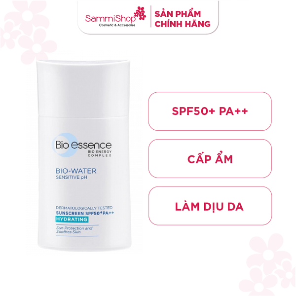 Bio-essence Kem chống nắng Bio Water Hydrating Sunscreen SPF50+ PA++ (40ml)