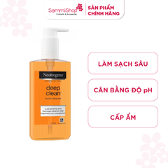 Sữa rửa mặt làm sạch sâu Neutrogena Deep Clean Facial Cleanser 150ml