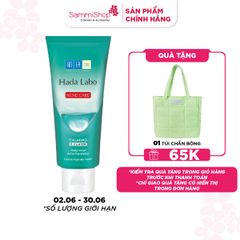 APP-WEB 02.06 - 30.06 Hadalabo Sữa rửa mặt Acne Care Calming Cleanser 80g