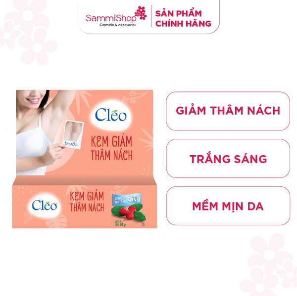 Cleo Kem Giảm Thâm Nách 35g