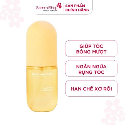 Grace And Glow Xịt dưỡng tóc Daisy Hair Vitamin Mist 100ml