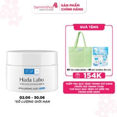 APP-WEB 02.06 - 30.06 Hadalabo Kem Dưỡng Advanced Nourish Hyaluronic Acid Cream 50g