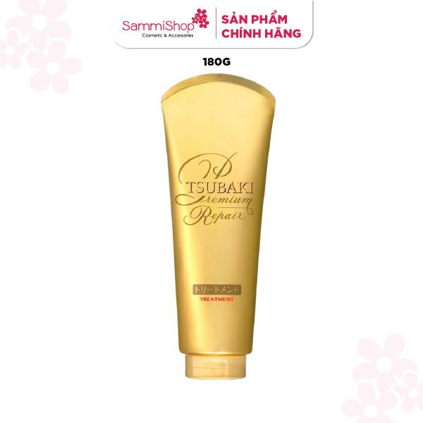 [HÀNG TẶNG KHÔNG BÁN] QT Tsubaki Kem xả phục hồi hư tổn Premium Repair Treatment 180g