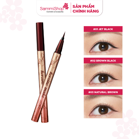 KISSME Kẻ mắt nước Heroine Prime Liquid Eyeliner Rich Keep