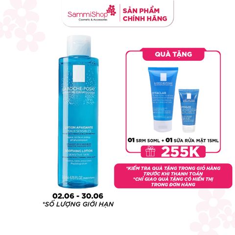 APP-WEB 02.06 - 30.06 La Roche-Posay Nước Cân Bằng Da Nhạy Cảm Soothing Lotion Sensitive Skin 200ml