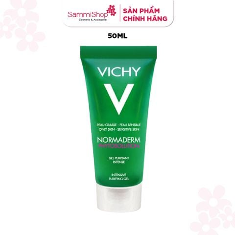 [HÀNG TẶNG KHÔNG BÁN] QT Vichy Sữa Rửa Mặt Normaderm Phytosolution Intensive Purifying Gel50ml