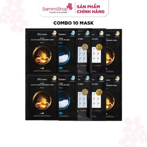 02.06 - 30.06 Combo 10 mask JMSolution Mặt nạ bất kỳ giá 25k