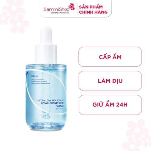 Isntree Tinh Chất Ultra-Low Molecular Hyaluronic Acid Serum 50ml