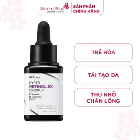 Isntree Tinh Chất Hyper Retinol Ex 1.0 Serum 20ml