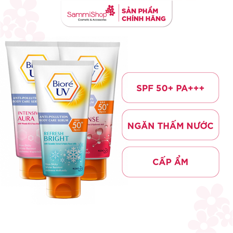 Biore Serum Chống nắng dưỡng thể UV Body Care Serum 150ml