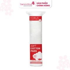 [HÀNG TẶNG KHÔNG BÁN] 1 QT Horus Bông tẩy trang Soft Cotton Pads 120 pads và  1 QT Horus Hộp Cotton Pads