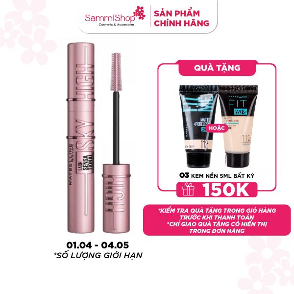 [APP+WEB 01.04 - 04.05] Maybelline Chuốt Mi Lash Sensational Sky High 6ml