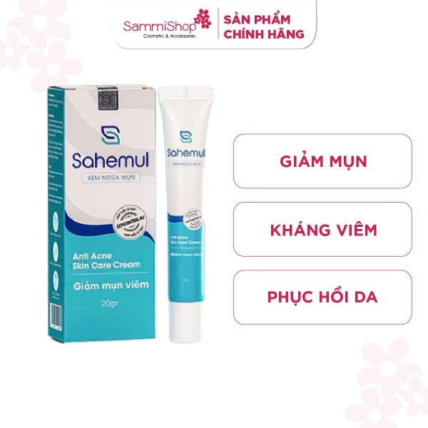 Sahemul Kem ngừa mụn 20g