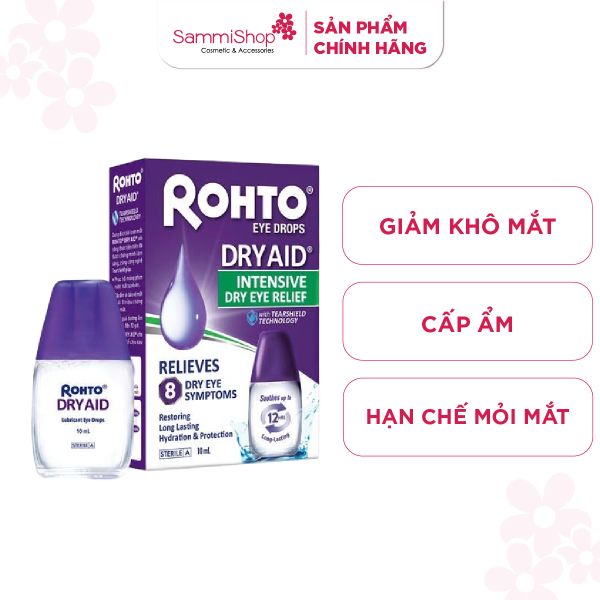 Rohto Dung dịch nhỏ mắt Dry Aid 10ml