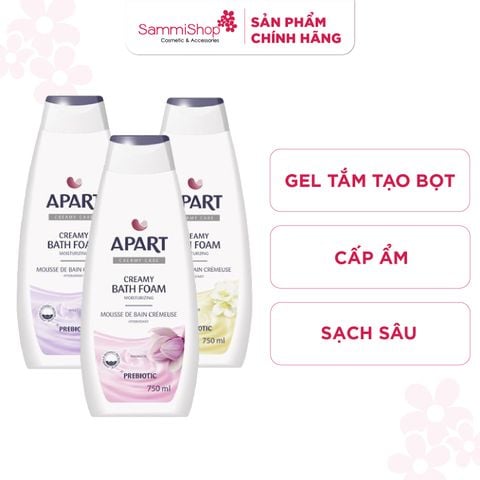 Apart Gel tắm Creamy Bath Foam Moisturizing 750ml