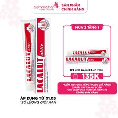 Lacalut Kem đánh răng Aktiv 75ml