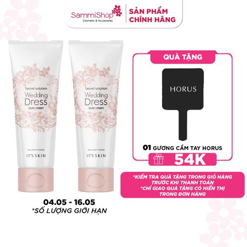 [APP + WEB] COMBO 2 It's Skin Kem dưỡng Secret Solution Wedding Dress Pure Cream 100ml