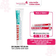 Lacalut Kem đánh răng Extra Sensitive 75ml