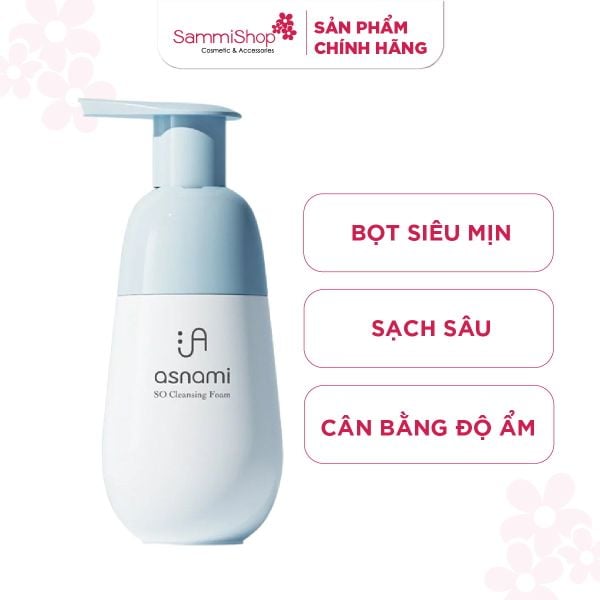 Asnami Sữa rửa mặt SO Cleansing Foam 150ml