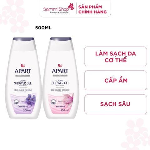 Apart Gel tắm Creamy Bath Foam Moisturizing 500ml