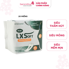LXSoft Băng vệ sinh phụ nữ Hàng ngày bạc hà 20 miếng