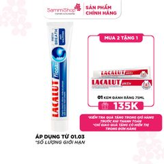 Lacalut Kem đánh răng Flora 75ml