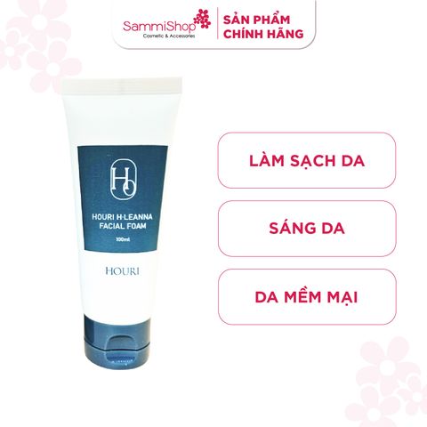 Houri Sữa rửa mặt H.Leanna Facial Foam 100ml