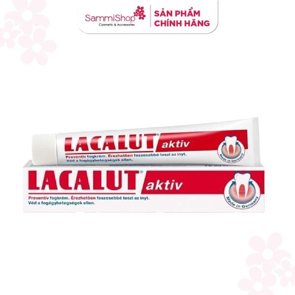 [HÀNG TẶNG KHÔNG BÁN] QT Lacalut Kem đánh răng Aktiv 75ml