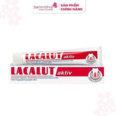 [HÀNG TẶNG KHÔNG BÁN] QT Lacalut Kem đánh răng Aktiv 75ml