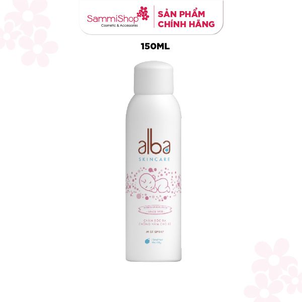[HÀNG TẶNG KHÔNG BÁN] QT Alba Skin Care Xịt chống hăm cho bé 150ml