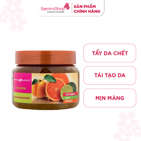 Exclusive Tẩy da chết toàn thân Gel Scrub Grapefruit Lime Apricot 380g