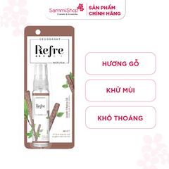 Refre Xịt khử mùi Hương Gỗ Refre Natural Woody 30ml