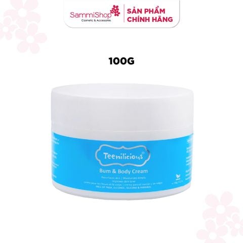[HÀNG TẶNG KHÔNG BÁN] QT Teenilicious Kem dưỡng thể Bum & body cream 100g