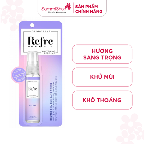 Refre Xịt khử mùi Whitening Hương Deluxe