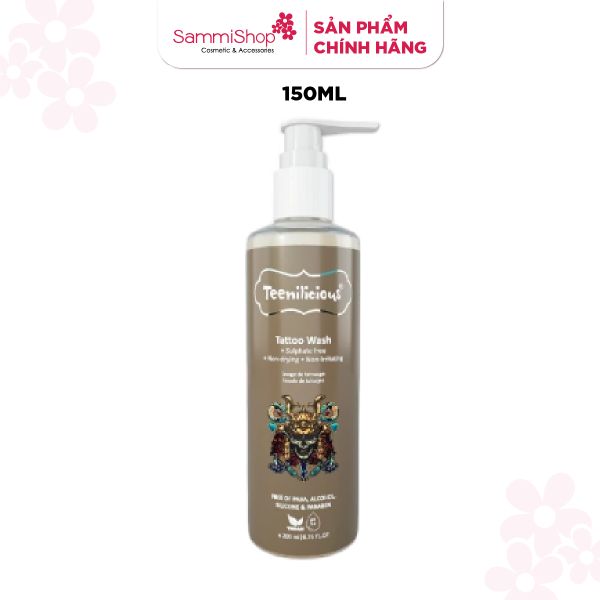 [HÀNG TẶNG KHÔNG BÁN] QT Teenilicious Sửa rửa hình xăm Tattoo Wash 200ml