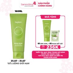 APP-WEB 01.07 - 31.07 Beplain Sữa rửa mặt Mung Bean pH-Balanced Cleansing Foam 160ml