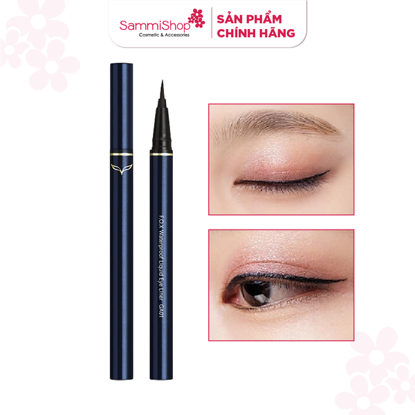 FOX Bút kẻ mắt Waterproof Liquid Eyeliner - GA01 (0.5g)