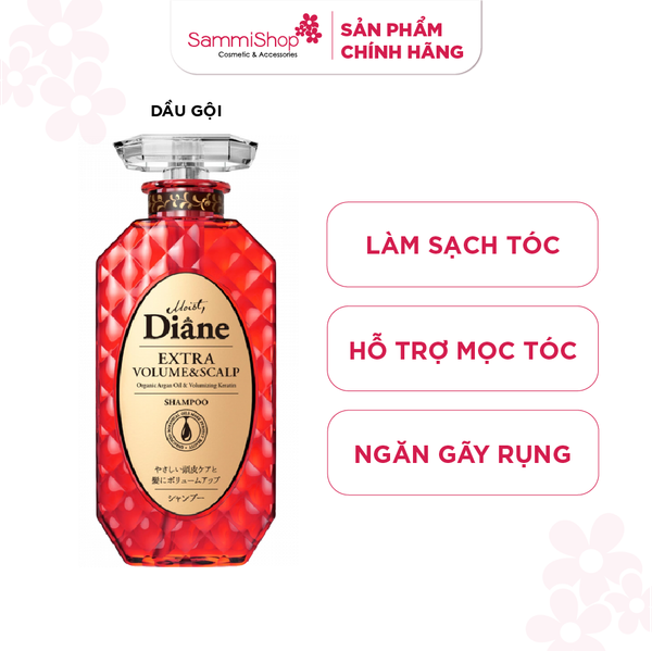 Moist Diane Extra Volume & Scalp Shampoo 450ml