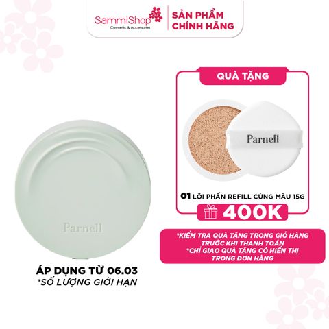[MUA 1 TẶNG 1 ] Parnell Phấn nước Cicamanu Serum In Matte Cushion