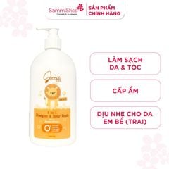 Gennie Tắm gội Baby 2in1  for Boys 400ml