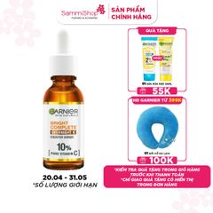 Garnier serum skin naturals bright complete overnight booster 30ml