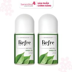 03.06 - 07.06 COMBO 2 Refre Lăn khử mùi Natural Green Tea 40ml