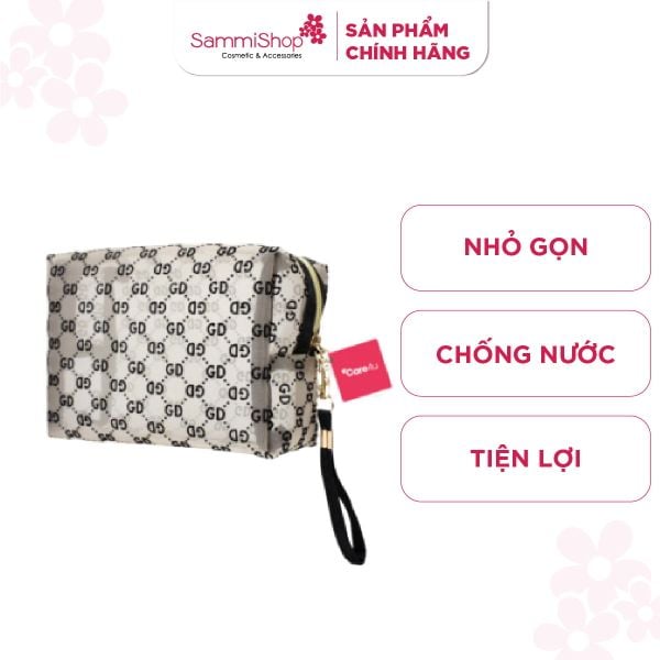 Care4u Túi đựng mỹ phẩm cao cấp họa tiết hiện đại