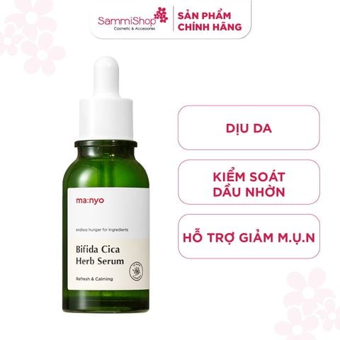 Ma:nyo Tinh chất dưỡng da Bifida Cica Herb Serum 50ml