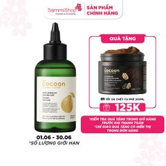 [01.06 - 30.06] Cocoon Nước dưỡng tóc tinh dầu bưởi pomelo hair tonic 140ml - nắp vặn