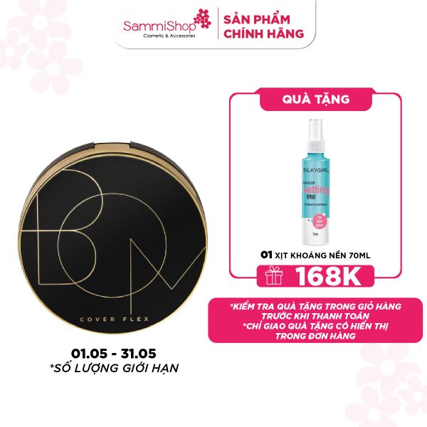 BOM Phấn nước Cover Flex Cushion SPF 50+ PA +++ 15g